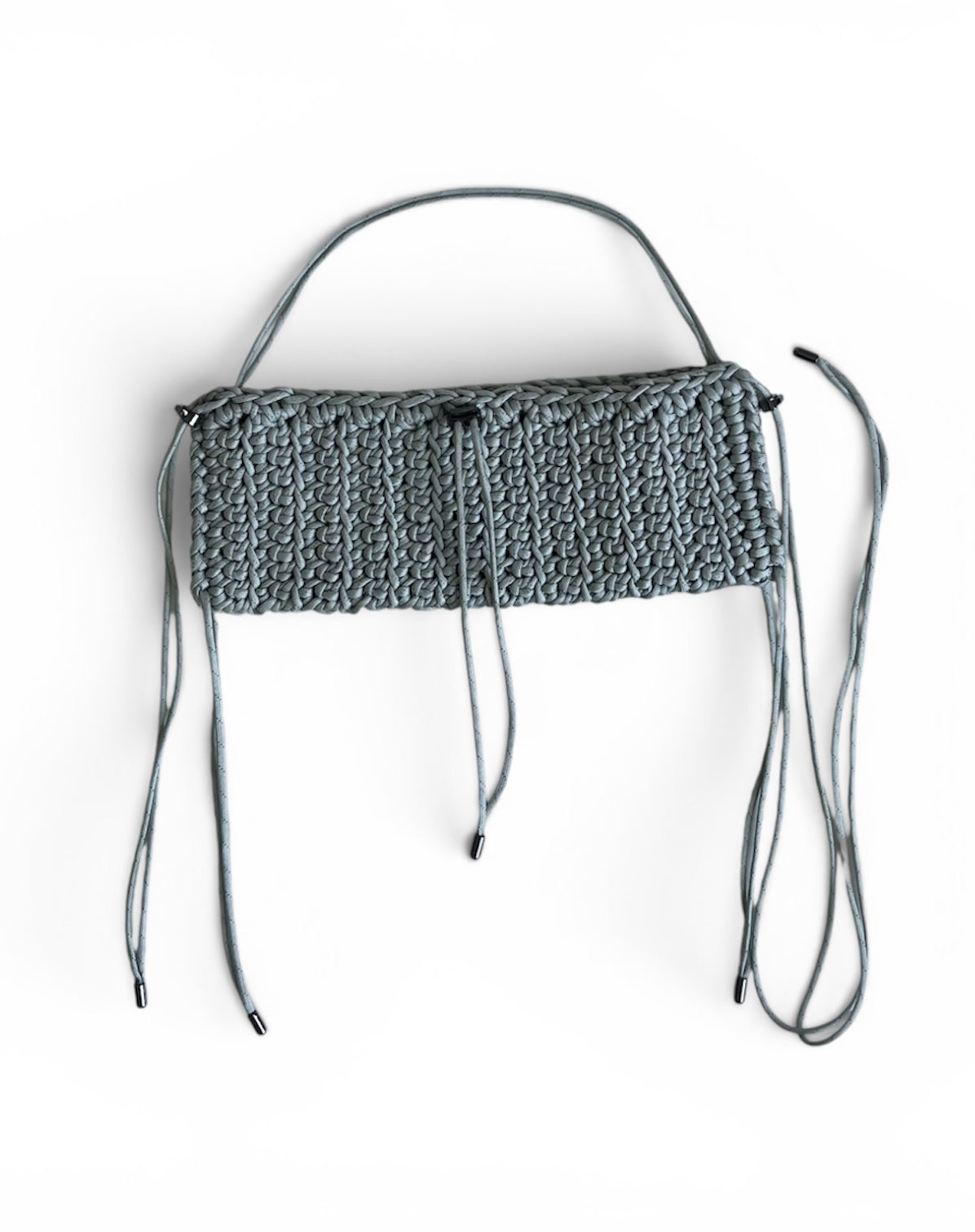 GREY| REFLECTIVE EAST WEST TOGETHER  BAG | SAMPLE SALE