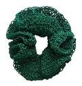GREEN | REFLECTIVE OVERSIZED SCULPTURAL SCRUNCHIE | SAMPLE SALE