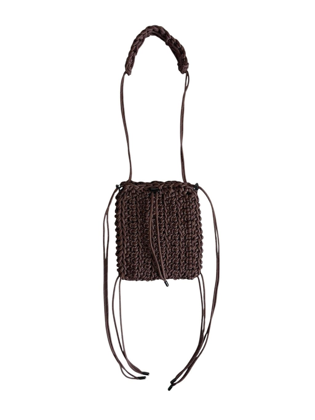 BROWN | REFLECTIVE SHOULDER BAG |SAMPLE SALE