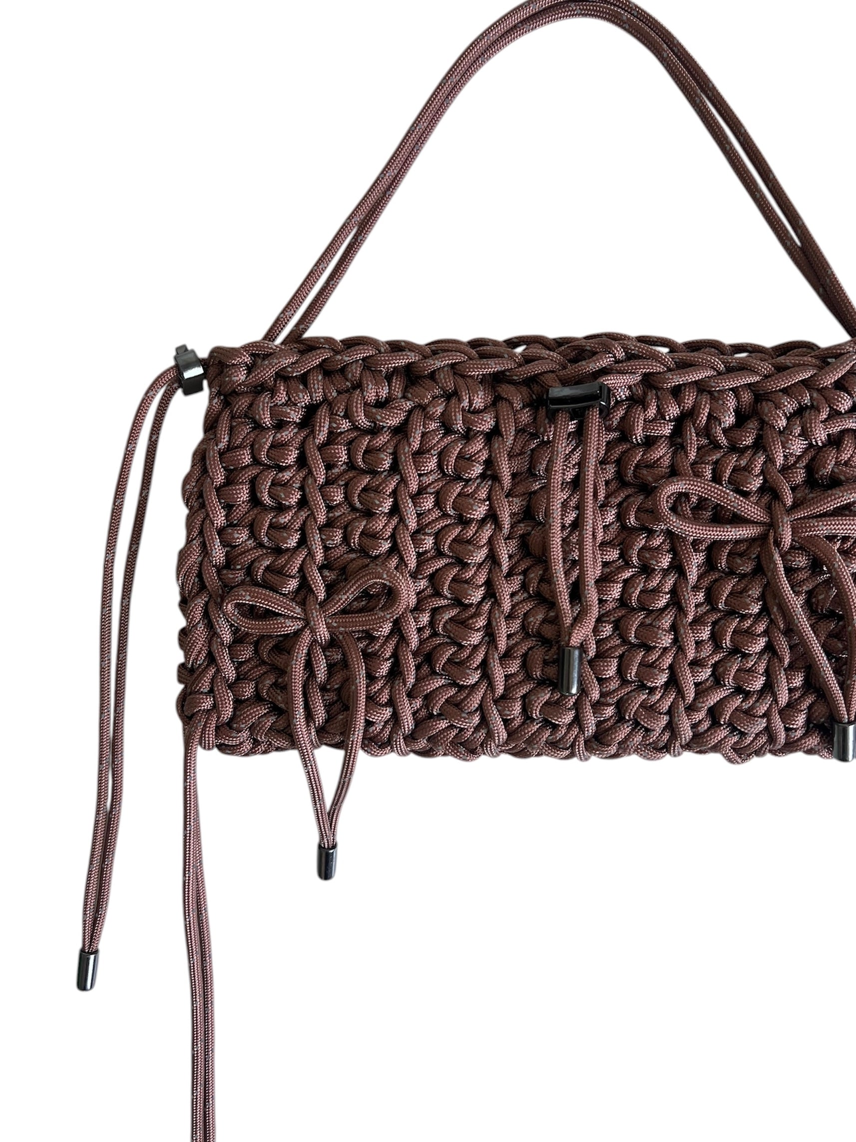 BROWN TOGETHER BOW BAG | SAMPLE SALE