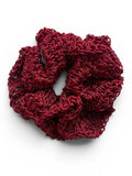 RED | REFLECTIVE OVERSIZED SCULPTURAL SCRUNCHIE | SAMPLE SALE